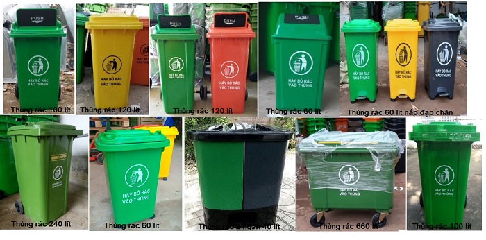 Cách chọn thùng rác nhựa phù hợp với nhu cầu sử dụng